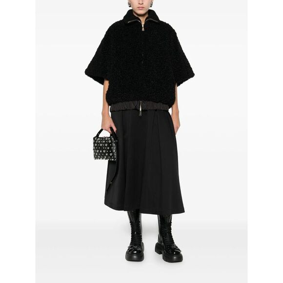 Moncler Black Jackets - Cropped Jackets Women